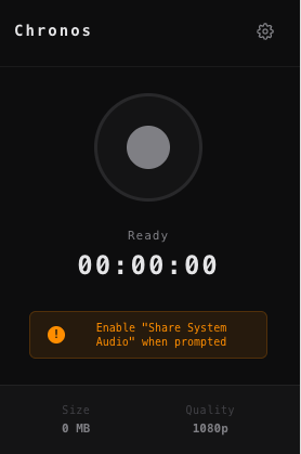 Extension ready state